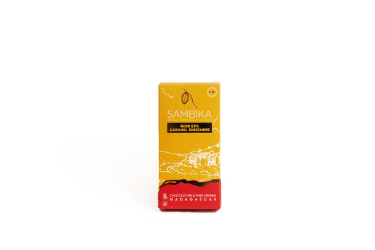 63% Dark - Ginger Caramel